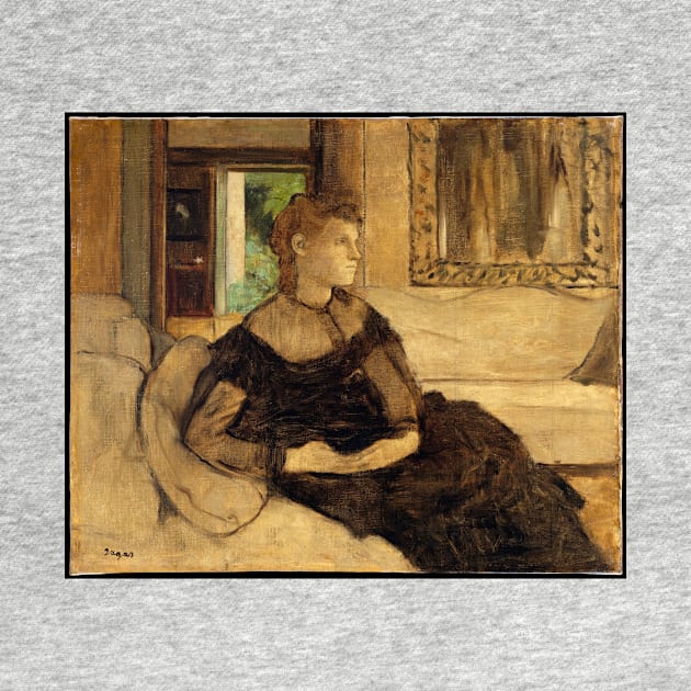 Madame Théodore Gobillard (Yves Morisot, 1838–1893) by EdgarDegas